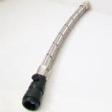 Flexible Bath Tap Connector 22mm Isolation Valve 500mm - 54000565