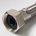 Flexible Bath Tap Connector 3/4 x 15mm Pipe Pushfit