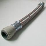 Flexible Bath Tap Connector Large Bore 3/4 x 22 Push fit - 54000571