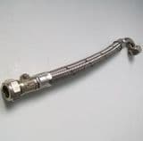 Flexible Bent Tap Connector Hose with 15mm Isolation - 54000020