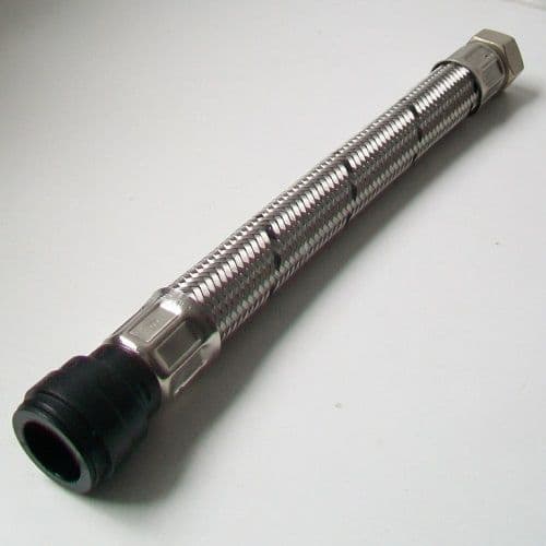 Flexible Hose 3/4 x 22mm Push Fit Large Bore 500mm - 54000019