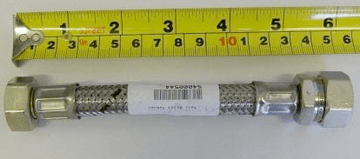 Flexible Hose Connector 1/2 x 15mm Compression 150mm - 54000544