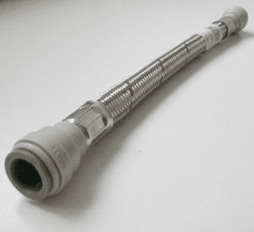 Flexible Hose Connector 15mm Push Fit to Push Fit 300mm - 54000543