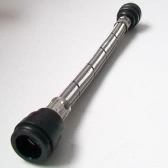 Flexible Hose Pipe Connector 22mm x 22mm Pushfit 300mm - 54000557