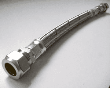 Flexible Hose Tap Connector 1/2 x 15mm Compression 500mm - 54000578