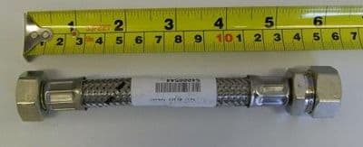 Flexible Inlet Valve Connector 15mm Compression