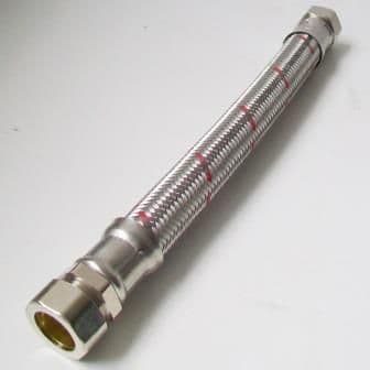 Flexible Pipe Connector 22mm Compression 500mm - 54000575