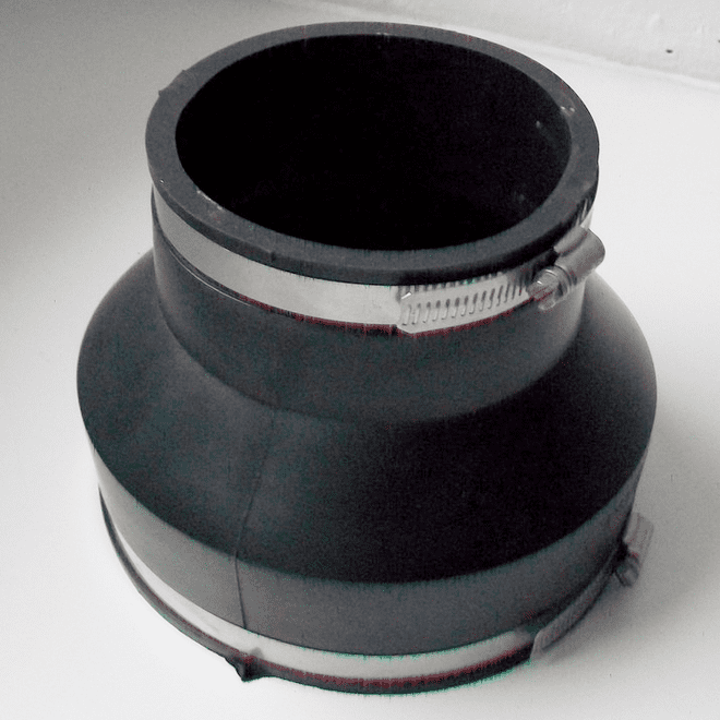 Flexible Pipe Connector 4in to 6in Reducer 150mm x 100mm - 54001564