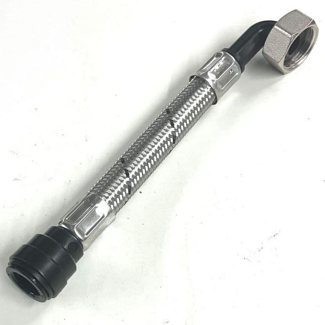 Flexible Pump Hose Connector Angled 3/4 x 15mm Pushfit - 54000030