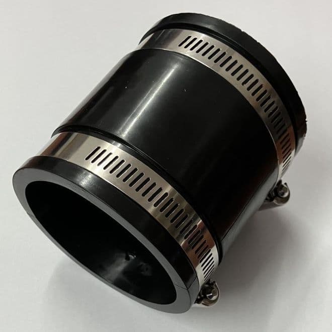 Flexible Rubber Pipe Connector Grey 60mm to 69mm