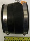 Flexible Rubber Soil Pipe Connector 100-115mm to 110-125mm - 54000460