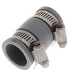 Flexible Rubber Waste Pipe Connector 23mm to 27mm - 54001549