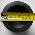 Flexible Rubber Waste Pipe Connector 50mm - 65mm - 54001802