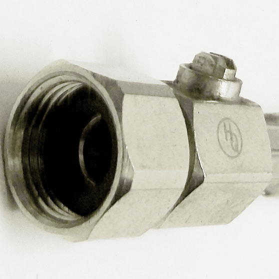 Flexible Tap Connector 15mm Pushfit with Valve 150mm DISCONTINUED