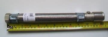 Flexible Tap Connector 22mm Metal Pushfit Iso 300mm - 54000576