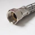 Flexible Toilet Inlet Connector 1/2 x 1/2 Female to Female 300mm - 54000320