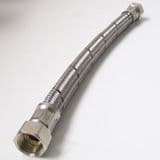 Flexible Toilet Inlet Connector 1/2 x 1/2 Female to Female 300mm - 54000320