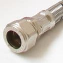 Flexible Kitchen and Basin Tap Connector 1/2 x 15mm 300mm