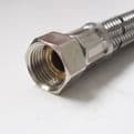 Flexible Toilet Inlet Connector 1/2 x 15mm Pushfit 400mm - 54000026