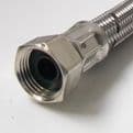 Flexible Toilet Inlet Connector with Isolating Valve 300mm - 54000540