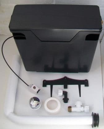 Fluidmaster AirGap Compact Concealed Push Button Cistern - 06021571
