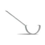 Galvanized Half Round Gutter Top Rafter Bracket - 46PRR110