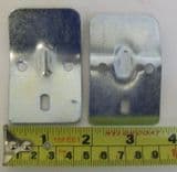 Galvanized Steel Basin Wall Hanging Brackets - 06001400