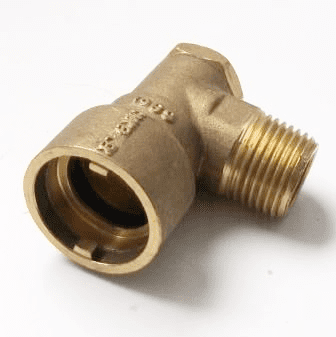 Gas Cooker Angled / Bent Bayonet Hose Socket - 07000980