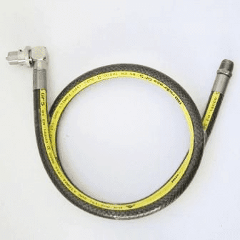 Gas Cooker Hose Angled Bayonet 1.25 Metre
