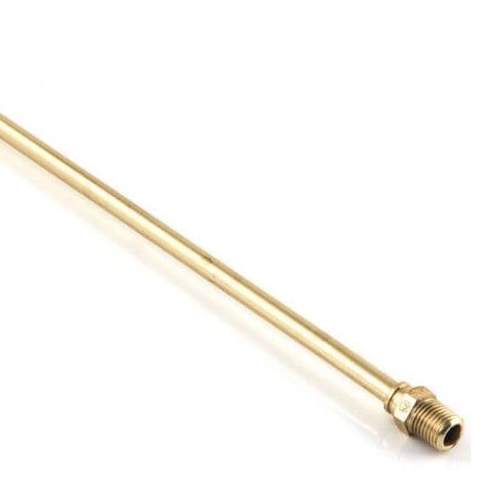 Gas Fire Tube 8mm x 1/4 inch 1 Metre - Brass - 07001080