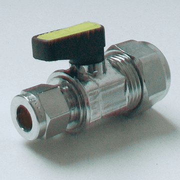 Gas / Water Reducing Isolation Lever Valve 15mm x 8mm - 07000751