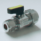 Gas / Water Reducing Isolation Lever Valve 15mm x 8mm - 07000751