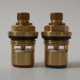 Genoa 36 Spline Ceramic Disc Tap Cartridges Pair- 62003102
