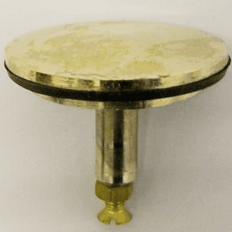 Gold Effect / Brass Replacement Bath Pop Up Plug 46mm