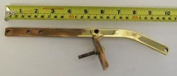 Gold Effect High Level Cistern Lever Arm & Fulcrum Bracket - 08000370