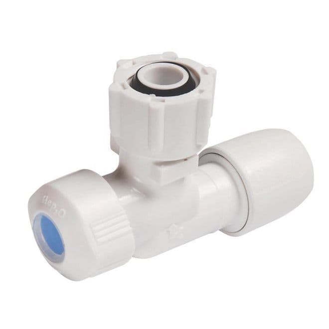 Hep2O Bent Toilet / Tap Service Valve HX19/15W