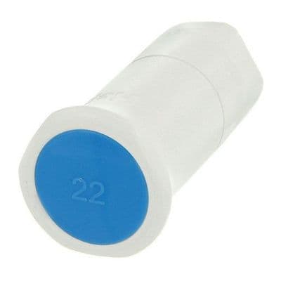 HEP2O Fitting Plug / Peg 22mm PACK OF 10 HX44/22W