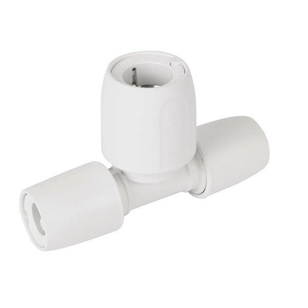 HEP2O Push Fit 10mm x 10mm x 15mm Tee HD18/15W