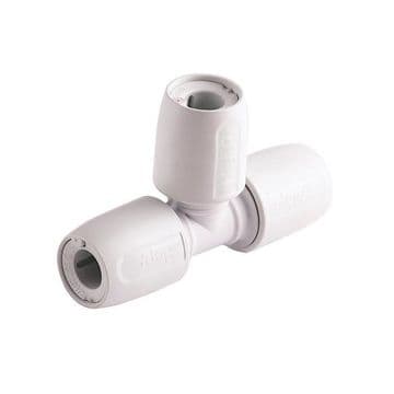 HEP2O Pushfit 10mm Equal Tee HD10/10W