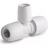 HEP2O Pushfit 22mm x 22mm x 15mm Tee HD13/22W