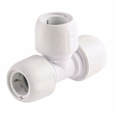 HEP2O Pushfit 28mm Equal Tee HD10/28W