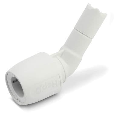 HEP2O Pushfit 45 Degree Elbow 22mm HD8/22W
