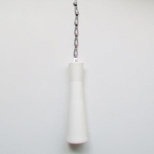 High Level Cistern Chain Pull with Plastic Handle - 08000140 - Plumbers ...