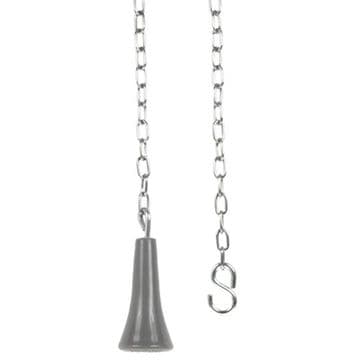 High Level Cistern Plastic Handle and Chain Pull - 08000162