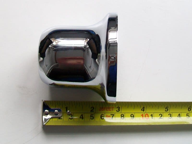 high level cistern chrome flush pipe