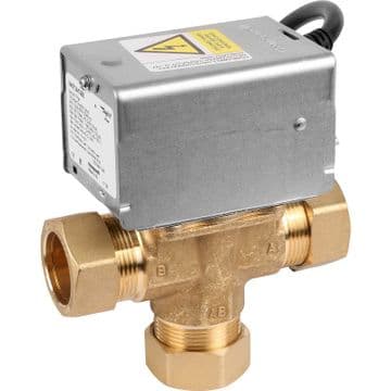 Honeywell 3 Port Mid Position Valve 22mm V4073 - 32000160