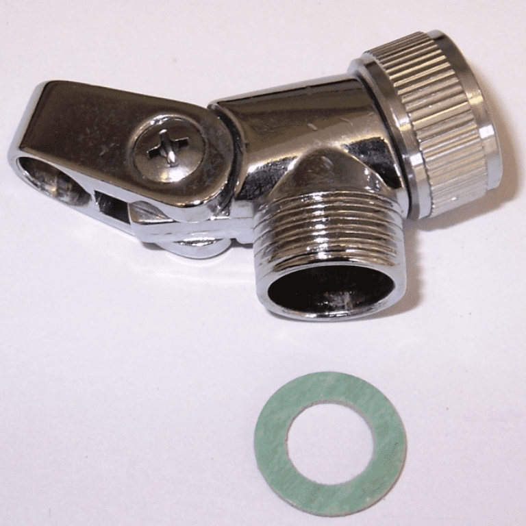 Hook On Universal Swivel Shower Connector Chrome 50302923 Plumbers