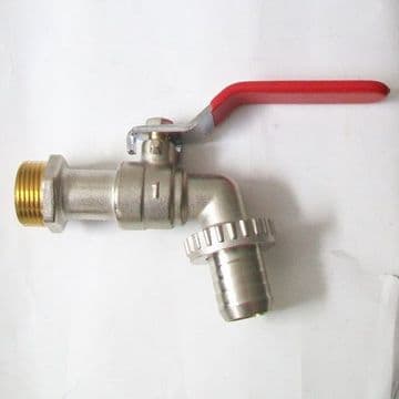Hose Union Bib Tap with Quarter Turn Lever 1 inch - 58093063