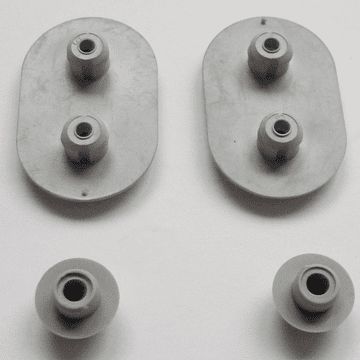 Ideal Standard / Celmac Toilet Seat Oval Buffer Pack - 02002327