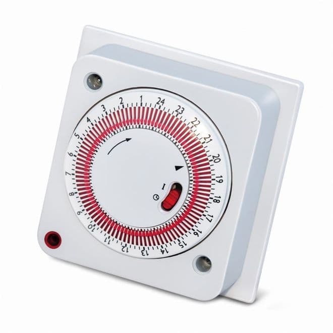 Immersion Heater Timer with Manual Override